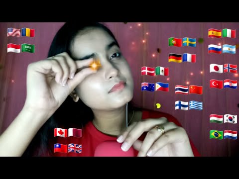 ASMR "Focus" in 35+ Different Languages with Tingly Mouth Sounds