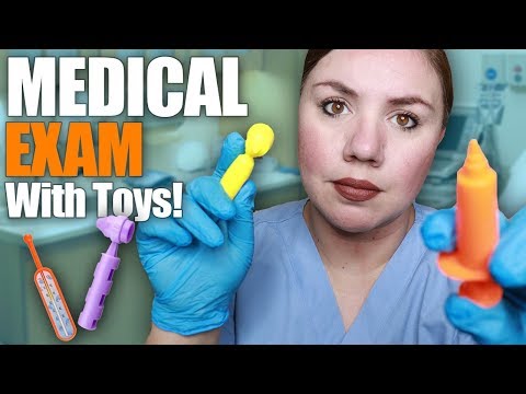 ASMR Doctor Medical Exam with T0Y Props Roleplay