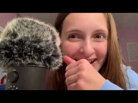 ASMR UNPREDICTABLE TRIGGERS/ MOUTH SOUNDS/MIC SCRATCHING/TAPPING