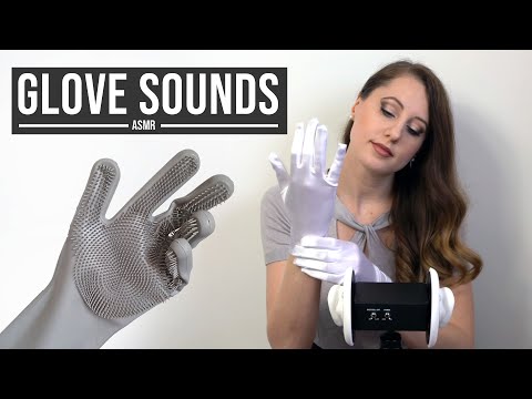 ASMR Rubber Glove sounds - no talking (Rubber, Silk, Crinkle ASMR Sound)