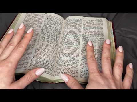 ASMR Whispering Mark 13 and 14 | Christian ASMR Bible Reading | KJV