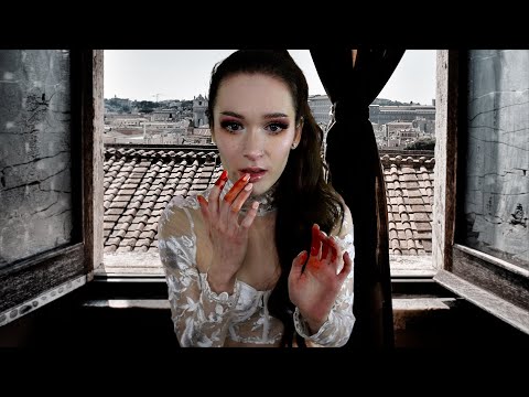 ASMR | VAMPIRE ROLEPLAY 🩸 Your childhood friend ends up feeding on you