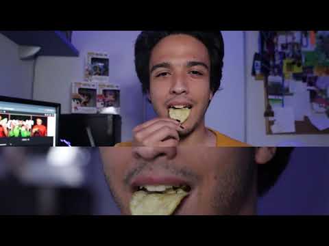 ASMR comiendo cosas RANDOM feat. Felix (patatas, cebolla, chocolate,  coca cola, galletas, etc...)