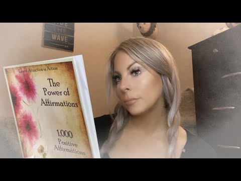 ASMR- Whispering/Reading Positive Affirmations To You For Relaxation And Sleep In A Chaotic Time