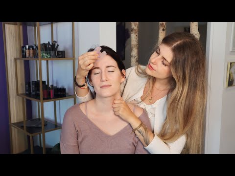 ASMR Face & Scalp Massage [Gua Sha] Magische Massage zum Einschlafen [Real Person deutsch]