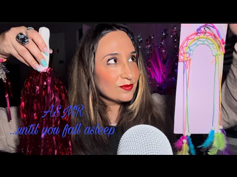 I am right here with you ASMR For Sleep & Companionship 💖 (crisp gum chewing/hand visuals/tapping)+