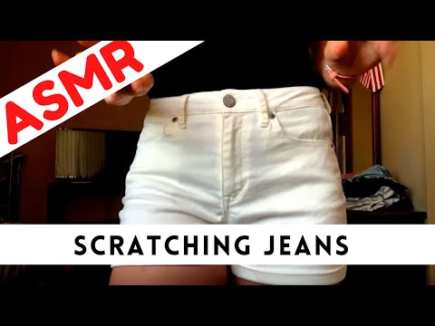 Jean Shorts Scratching ASMR | Pocket Sounds | Belt Sounds | 🌟REQUESTED🌟