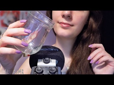 ASMR TAPPING on GLASS [No talking]