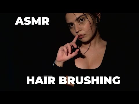ASMR HAIR BRUSHING/ SCALP TREATMENT/ DOING HAIRSTYLE