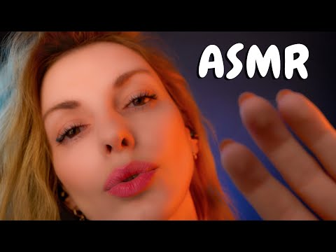 ASMR Am I Too Close? Let me Touch Your Face (face touching, kisses, personal attention)