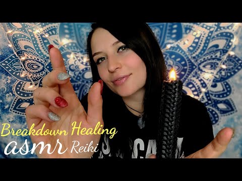 ASMR Calming You Down After Breakdown, Reiki,Whisper,Personal Attention,Hand Movements,Relax