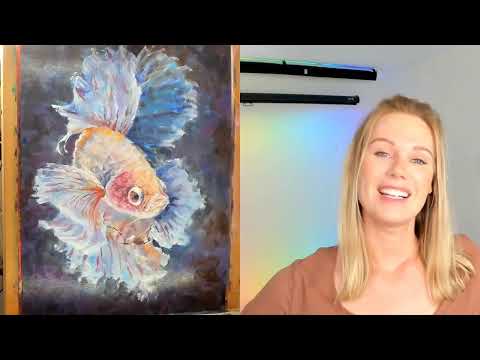 ASMR LIVESTREAM • Relaxing Painting Session with Isabel imagination