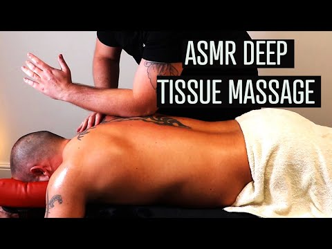 [ASMR] Deep Tissue Back Massage with Former Royal Marine Commando [No Talking]