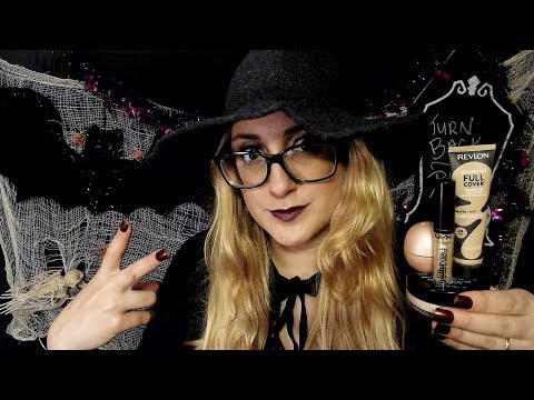 COME HERE and let Me Give You MakeUp Tingles | ASMR Role Play Getting You Ready for Halloween Party