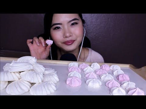 ASMR ~ Crispy Meringue Cookies Eating ~ Extreme Crunchy, Mouthsounds