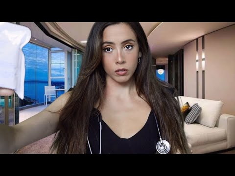 ASMR DOCTOR GIRLFRIEND TAKES CARE OF YOU | Soft Spoken