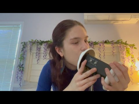 ASMR Mouth Sounds and Tongue/Teeth Rubbing On Mic