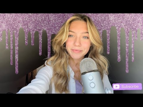 ASMR| Spit Painting 💜 #asmr #subscribe #foryou #smallyoutuber #purple #painting