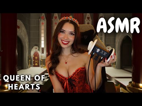 ASMR ♡ Queen of Hearts whispers you to sleep in her castle
