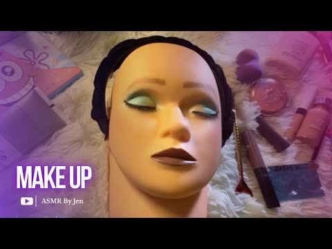 ASMR Makeup on MANNEQUIN / ASMR Doing Your Makeup 💄