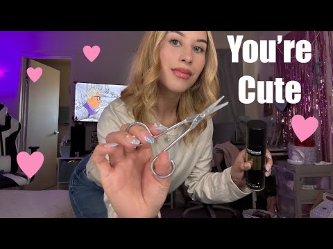 Sweet Hairdresser has a crush on you ASMR