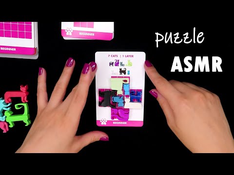 ASMR | cat stax 🐈🧩 PUZZLE GAME ~ soft spoken