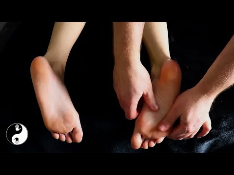 [ASMR] Foot and Lower Leg Massage for Relaxation and Sleep [No Talking][No Music]