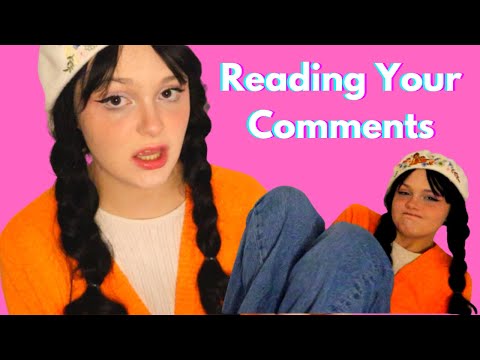 ASMR | Reading Your Comments - It Gets Pretty Weird 😝✦