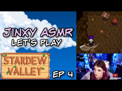 ASMR | Let's Play Stardew Valley (Part 4) (Mouse sounds, keyboard clicks, light music) | Jinxy ASMR