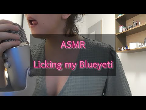 #asmrlickingmic #asmr licking my Blueyeti
