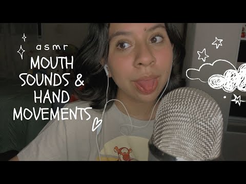 mouth sounds y hand movements // crysta asmr ♡