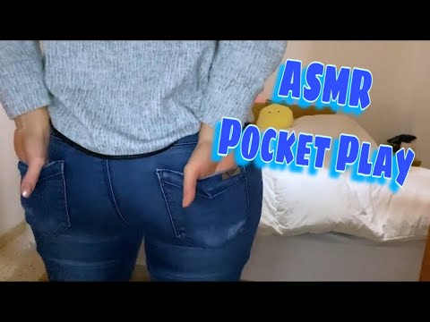 ASMR jeans pocket play (no talking)
