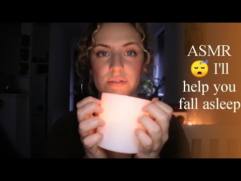 Asmr 😌 positive affirmations to fall asleep 🤤 personal attention, candle tapping