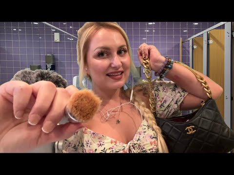 ASMR-Kind Polish Girl Helps You With Your Make Up in a Public Restroom 🚽 [Polish Accent]