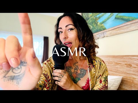ASMR hypnotic and healing intense personal attention with Mommy. Extreme Mouthsounds 👅