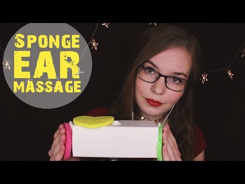 DELICIOUS Sponges 💛 Binaural Tingle Fest: Ear Attention 💛 Part 1 💛 Whispered HD ASMR