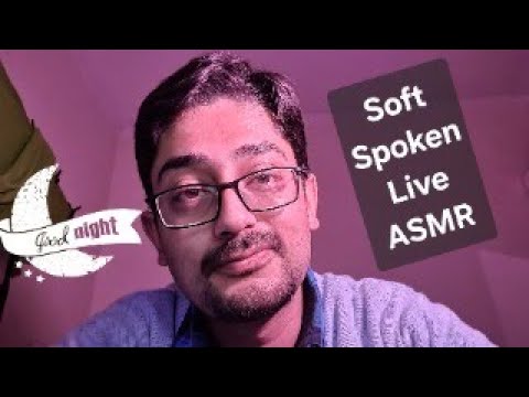 ASMR Livestream Session by SoftSpokenShank (10 to 11:30 PM) Whispering Words