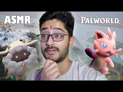 ASMR Gaming - @SoftSpokenShank plays Palworld for FIRST Time! (Hindi) 🎮