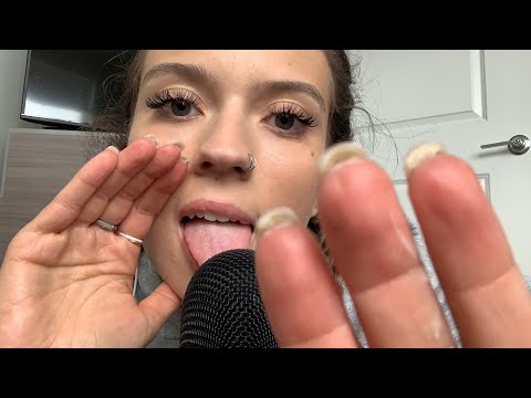 ASMR| BRAIN TINGLES/ MOUTH SOUNDS AND LOTION SOUNDS|