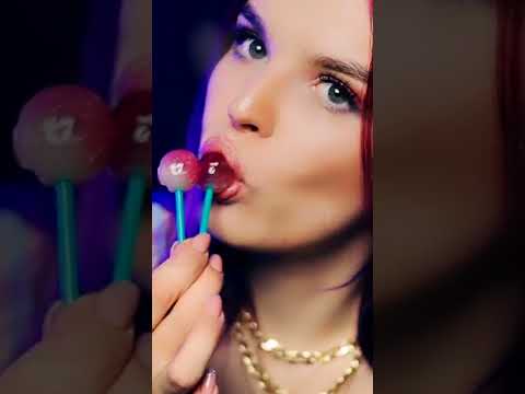 LOLLIPOP EATING CHUPA CHUPS,MIX CANDY,CHEWING GUM SWEETS MUKBANG #shorts