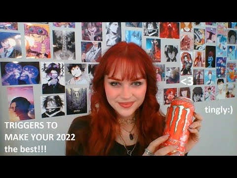 ASMR the BEST TRIGGER for NEW YEARS eve (with my christmas presents)