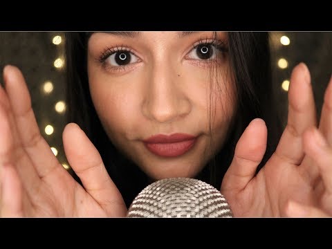 ASMR VERY Tingly Slow Face Touching and Soft Mouth Sounds