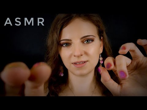 ASMR | Hand Movements with Green-Screened Nails 💅 (Psychedelic Visuals)
