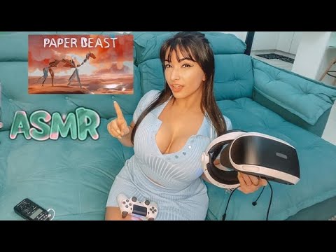 ASMR - GamePlay | Paper Beast VR  | Para Relaxar e dar Soninho