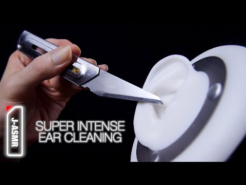 [ASMR]刺激くる耳かき - Super Intense Ear Cleaning(No Talking)
