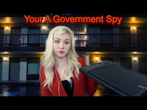 ASMR YOU are Secret Spy RolePlay