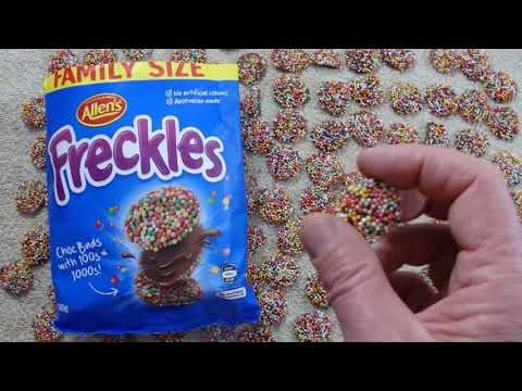 ASMR - Freckles - Australian Accent - Discussing These Australian Snacks in a Quiet Whisper