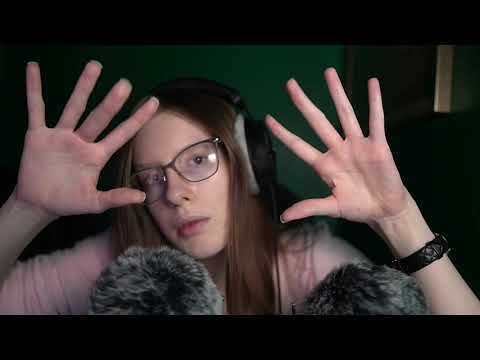 ASMR Random Hand Movements and Trigger Phrases/Words (Interacting With The Camera)