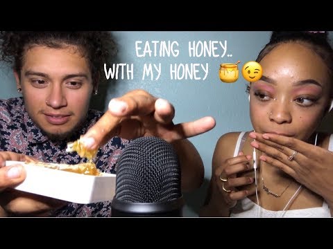 ASMR | EATING HONEYCOMB 🐻🍯| EXTREMELY CHEWY & STICKY
