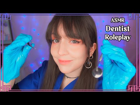 ⭐ASMR [Sub] Dentist Roleplay, Dental Cleaning (Binaural Layered Sounds, Soft Spoken)